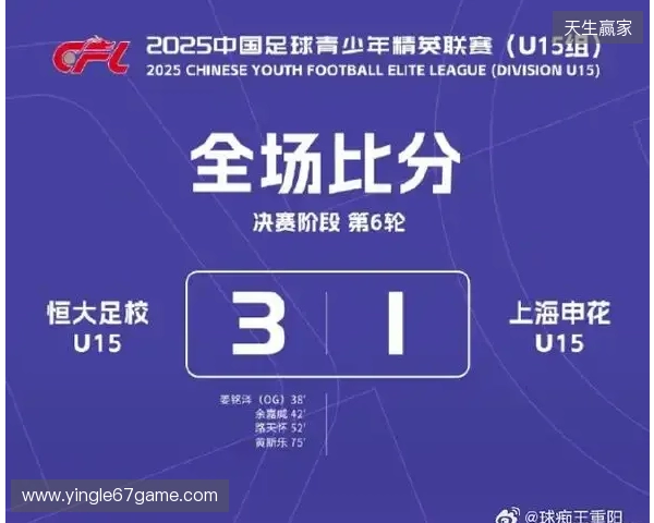 中韩青少年对抗赛:恒大足校追3球4-4仁川联,点球大战5-6惜败